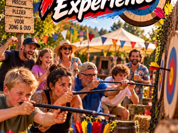 * Blaaspijp schieten * Losse activiteit vanaf € 24,95 per persoon Groep van 6 tot 50 personen