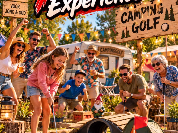 * Camping golf * Losse activiteit vanaf € 6,00 per persoon Groep tussen de 2 en 50 personen