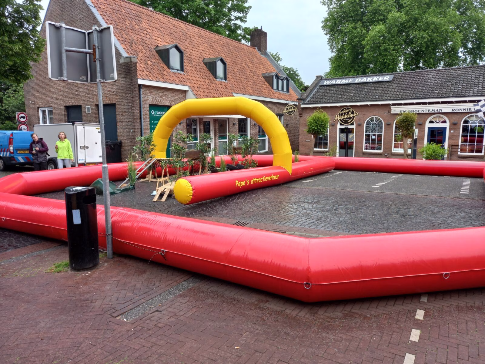 Skelter parcours 9.0 x 16.0 meter - Afbeelding 2
