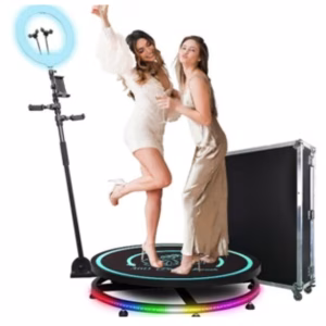 360 rond videobooth 2uur met begeleiding