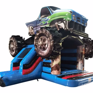 Springkussen Monstertruck inclusief 4 uur begeleiding