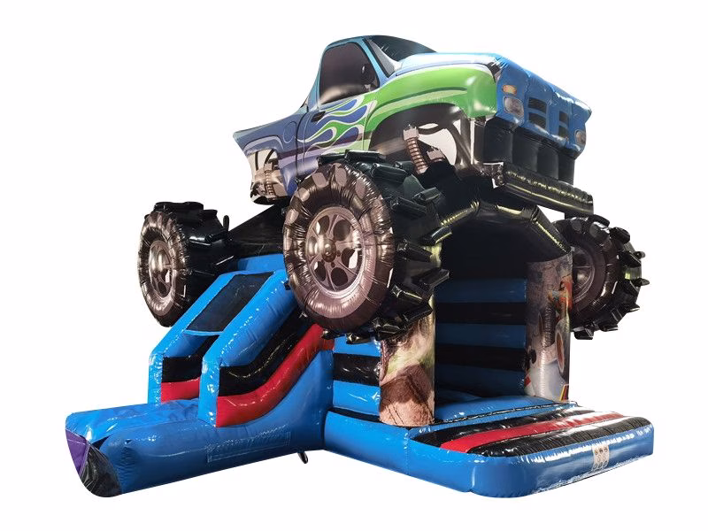 Springkussen Monstertruck inclusief 4 uur begeleiding