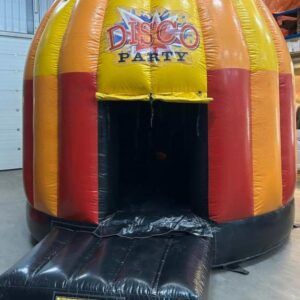 Springkussen Disco party inclusief 4 uur begeleiding