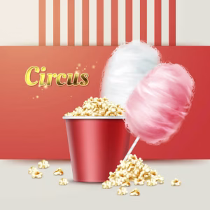 Popcorn en suikerspin 2 uur inclusief begeleiding